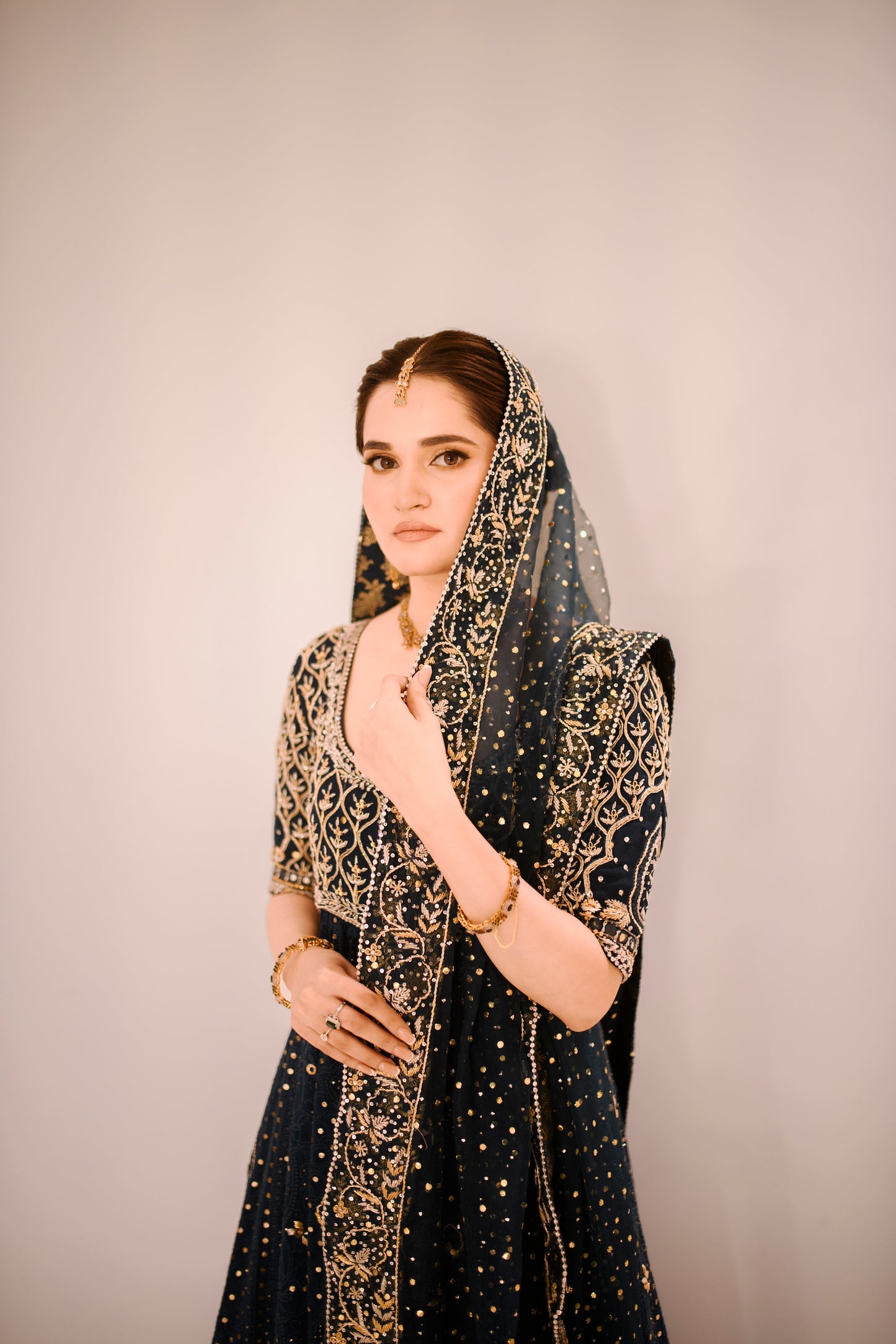 Miraay-Bridal Chikankari Peshwas