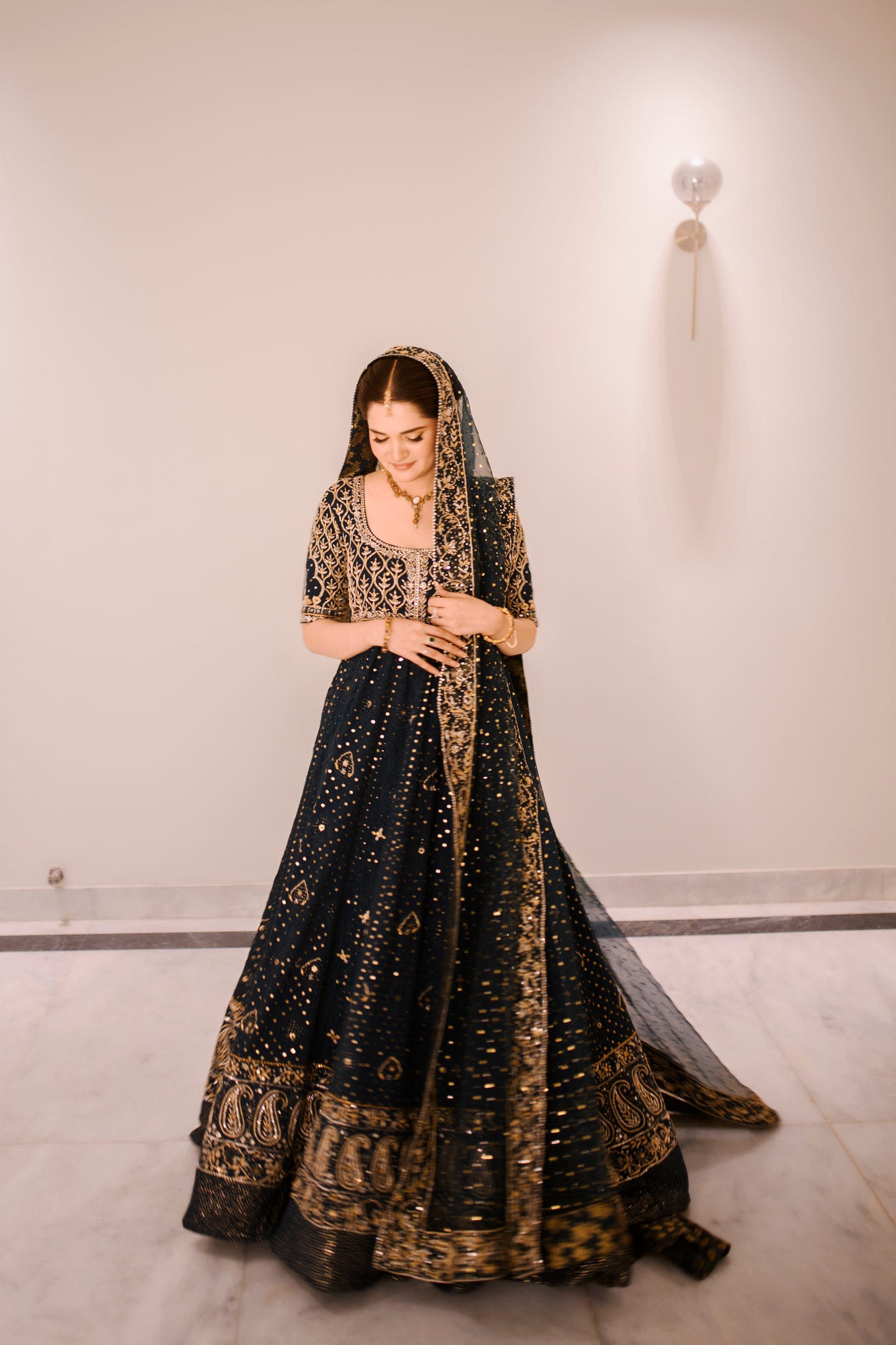 Miraay-Bridal Chikankari Peshwas